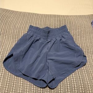 lululemon athletica track that 4” blue Athletic Shorts